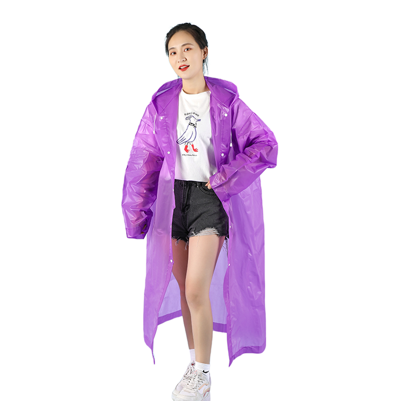 Raincoat Manufacturer - Eva Long Waterproof Hike Unisex
