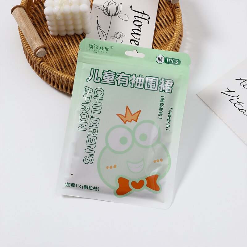 Children's Apron Supplier - Custom Logo Painting Art Durable Sleeved