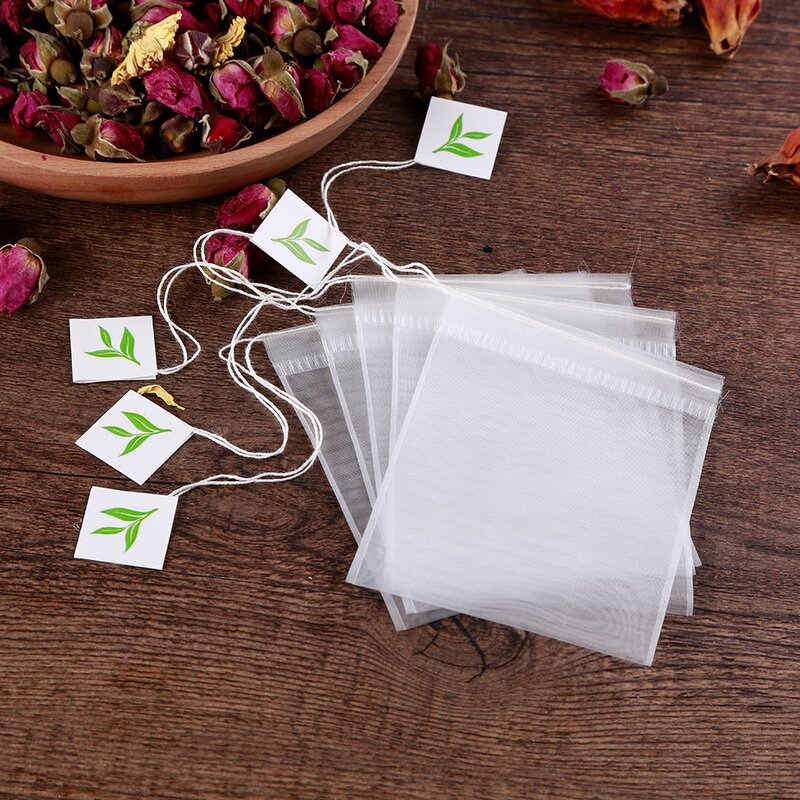 Tea Bag Factory - Factory Supply Heat Seal Pyramidal Biodegradable