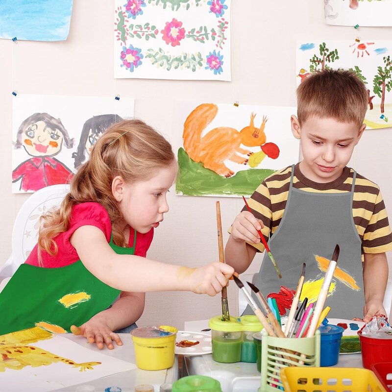 Kids Cooking Apron Supplier - Wholesale Supply Customized Painting Adjustable