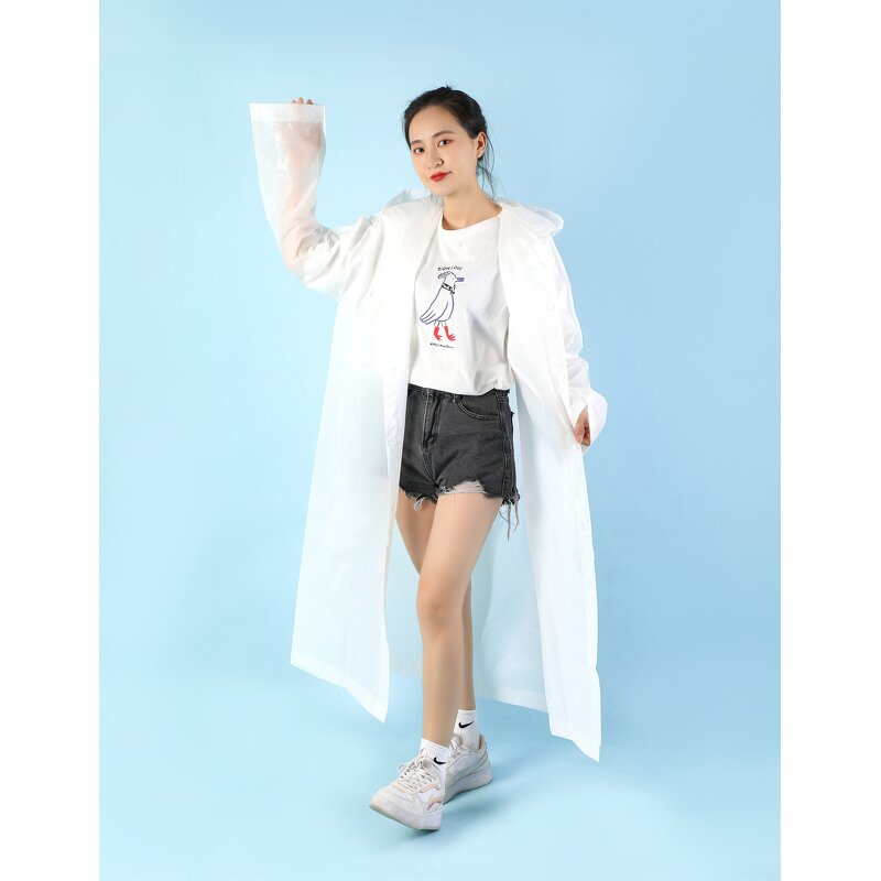 Disposable Raincoat Supplier - Good Price EVA Thickened for Sales