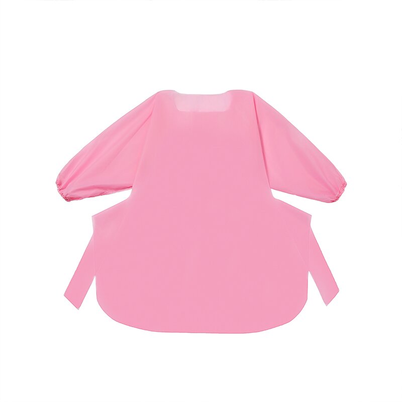 Children's Apron Supplier - CPE Printing Custom Logo Long Sleeves