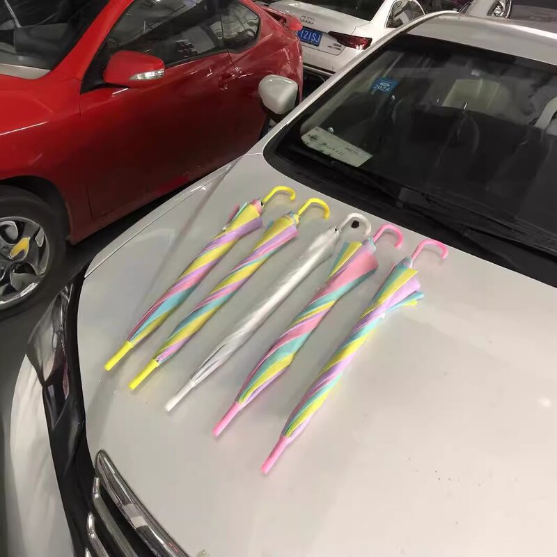 Umbrella Supplier - Factory Direct Customized Matte Solid Rainbow