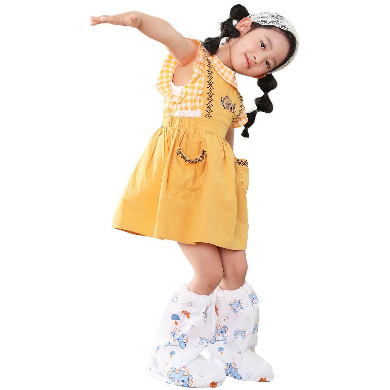 Kids Shoe Cover Factory - Hot Selling Cartoon Portable Thickening