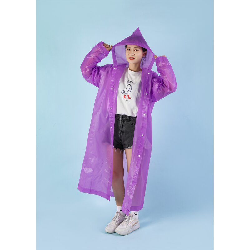 Disposable Raincoat Supplier - Good Price EVA Thickened for Sales
