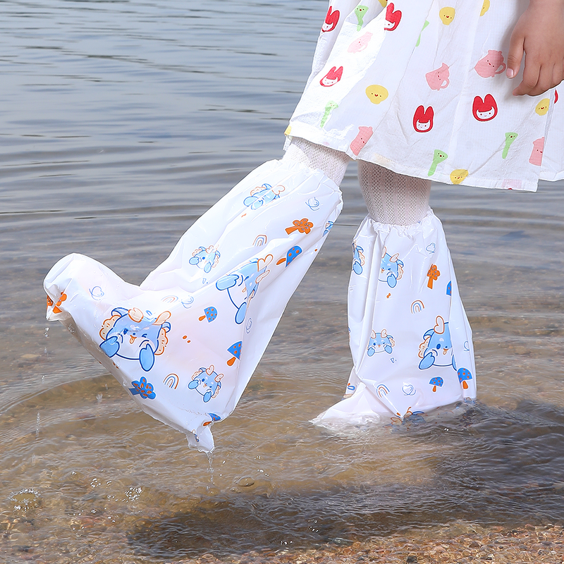 Kids Shoe Cover Factory - Hot Selling Cartoon Portable Thickening