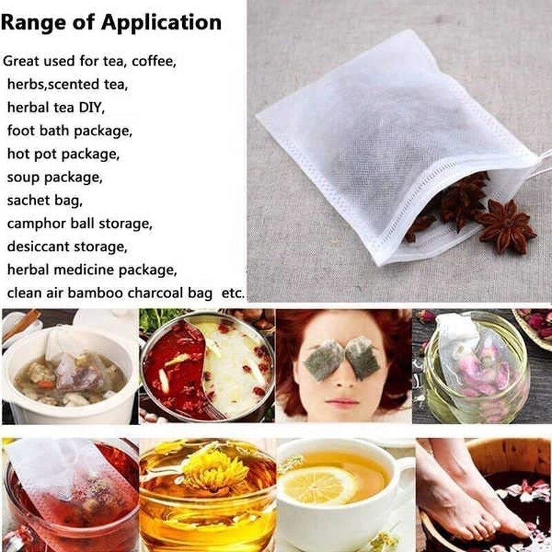 Tea Filter Bag Manufacturer - Disposable Empty for Loose Tea Coffee