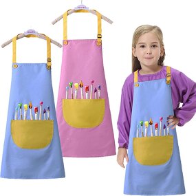 Kids Apron Set Factory - Wholesale Custom Logo Waterproof Adjustable