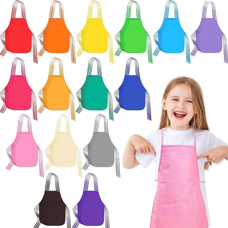 Art Apron Manufacturer - Wholesale Custom Color Waterproof Kids DIY