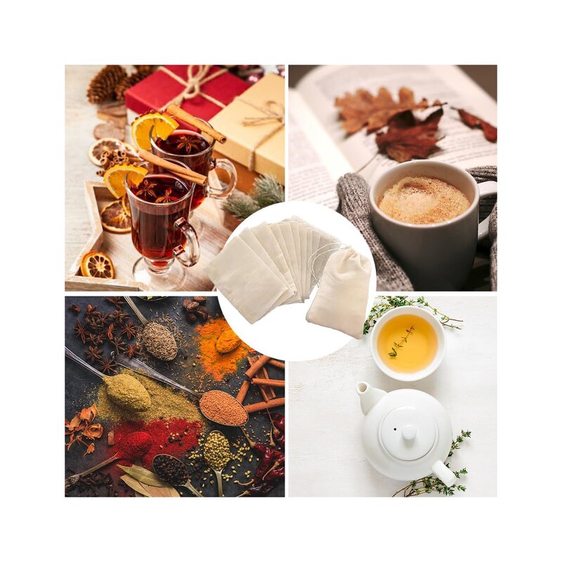 Tea Bag Manufacturer - Factory Wholesale Drawstring Convenient Spice