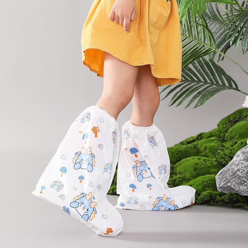 Kids Shoe Cover Factory - Hot Sale Cartoon Portable Dinosaur Rabbit