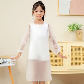 Children's Apron Supplier - Custom Logo Painting Art Durable Sleeved