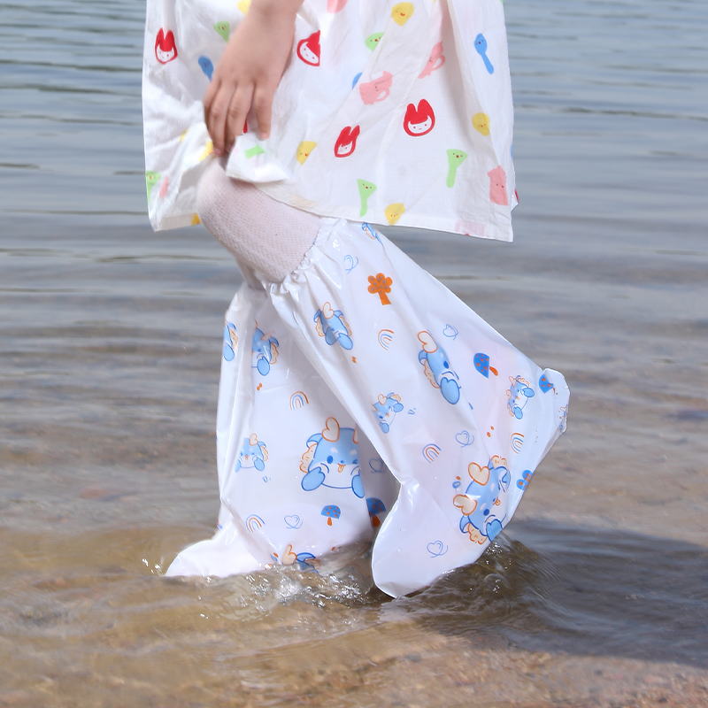 Kids Shoe Cover Manufacturer - Hot Sale Cartoon Dinosaur Thickening Foldable