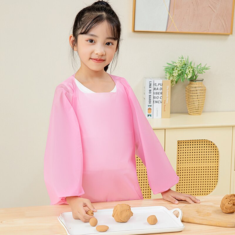 School Apron Factory - Factory Direct Pure Color Backward Coverall