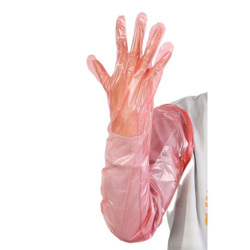 Veterinary Gloves Supplier - Customized Logo Full Arm Long Sleeve