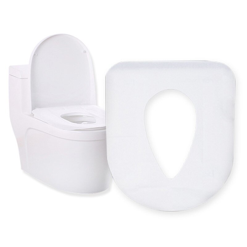 Toilet Seat Cover Manufacturer - Single Piece Lightweight Travel Portable