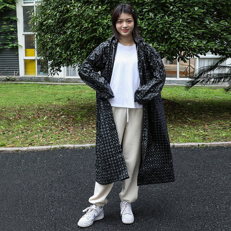 Raincoat Supplier - Custom Logo Outdoor Portable EVA 3D Stereo