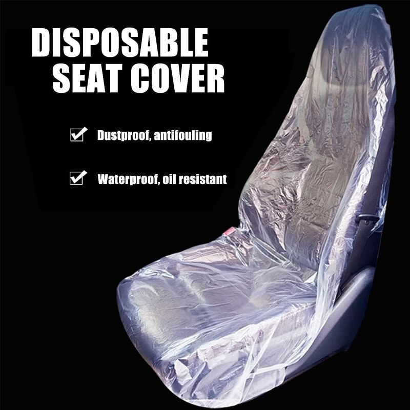 Disposable Seat Covers Factory - Anti-Dust Custom Logo Clear Waterproof