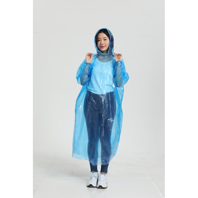 PE Raincoat Manufacturer - High Quality Plastic Promotion Windproof