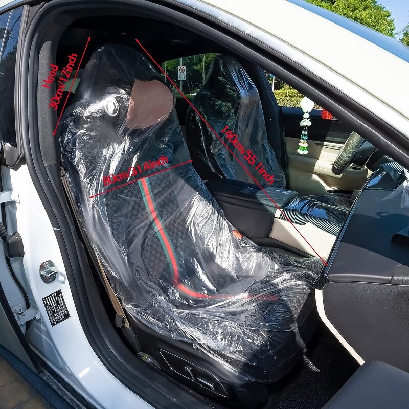 Disposable Seat Covers Factory - Anti-Dust Custom Logo Clear Waterproof