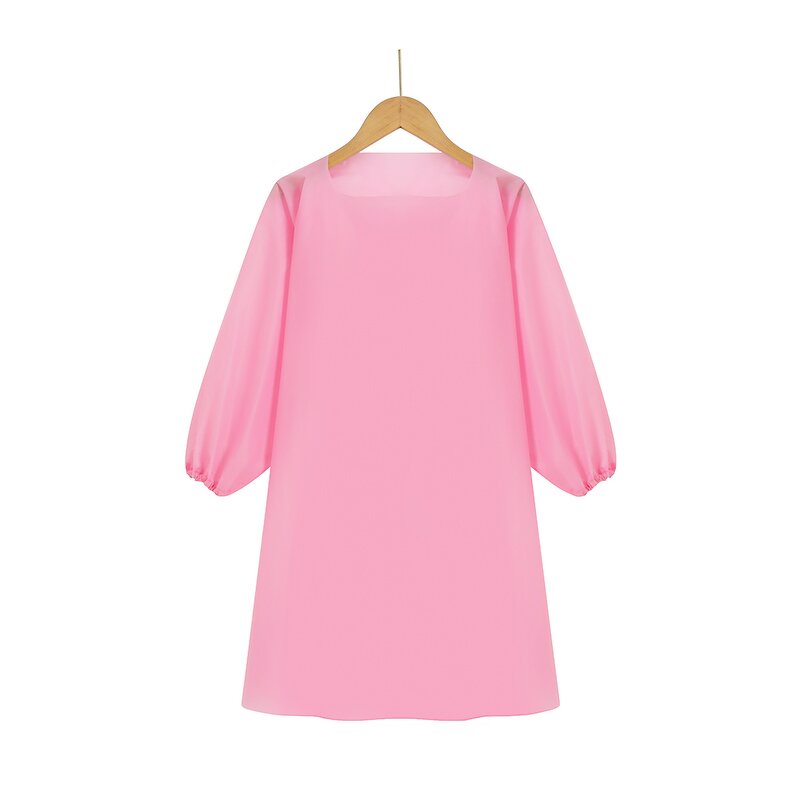 Art Painting Apron Supplier - Backward Coverall Custom Logo Sleeves