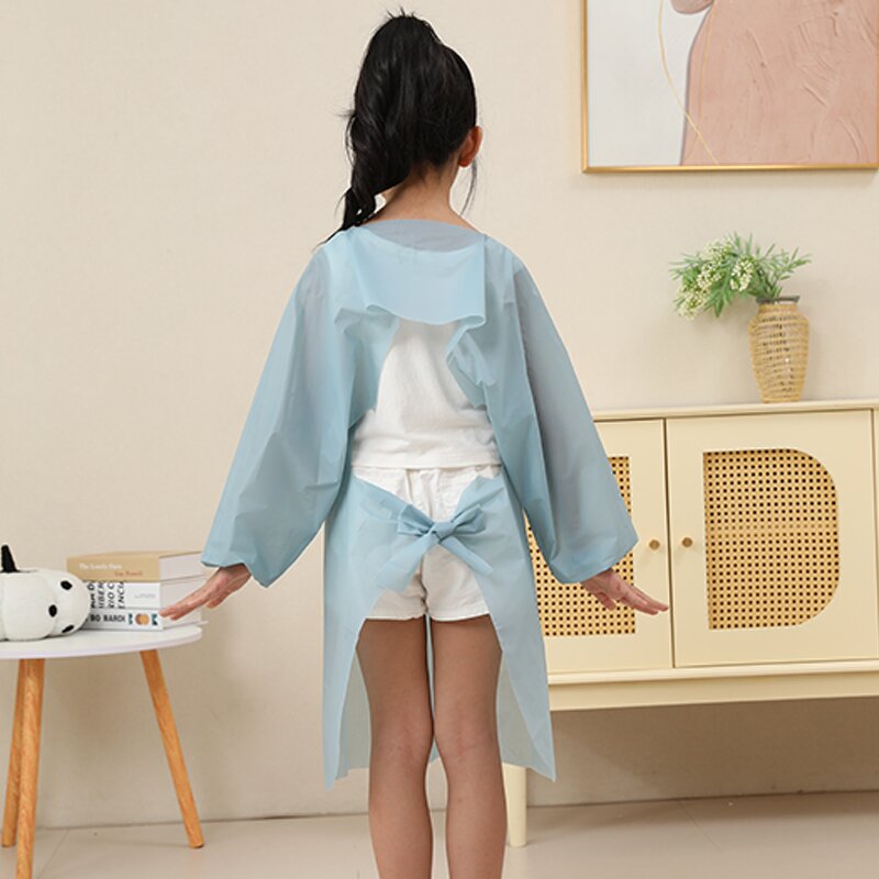 Children's Sleeved Apron Manufacturer - Durable Waterproof Artist Design