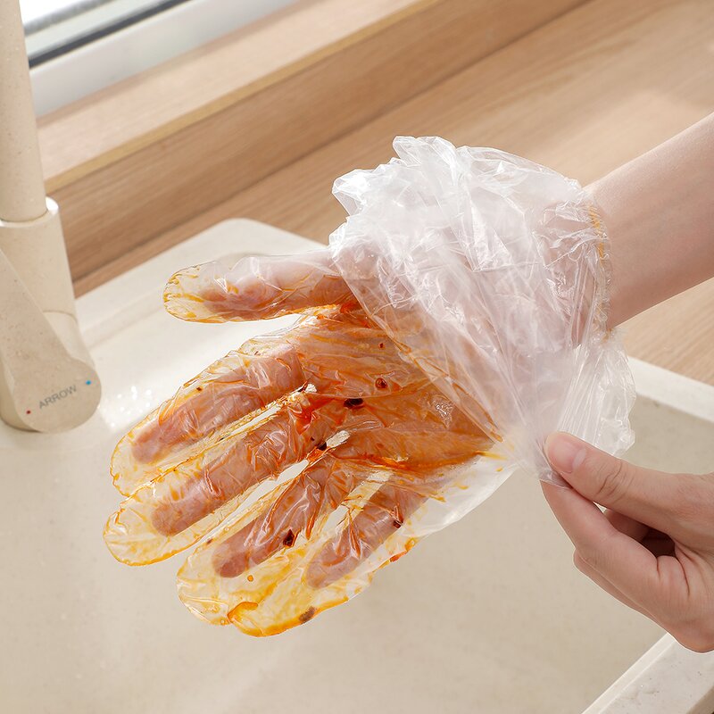 Plastic Gloves Manufacturer - High Quality Elastic Cuffs Long Sleeve