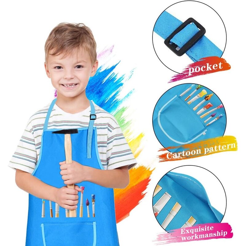 Kitchen Cooking Apron Factory - High Quality Custom Logo Colorful Kid