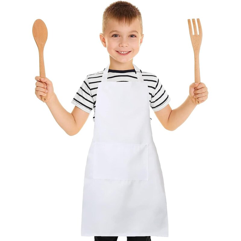 Kids Art Apron Factory - Factory Supplied Custom Logo Waterproof Adjustable