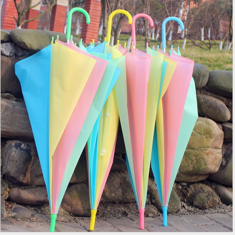 Rainbow Umbrellas Supplier - Wholesale Customized Plastic Solid
