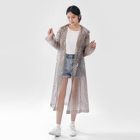 Raincoat Supplier - Custom Logo Outdoor Portable EVA 3D Stereo