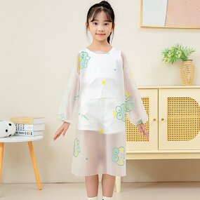 Kitchen Apron Factory - Adjustable Waterproof CPE Sleeved Style