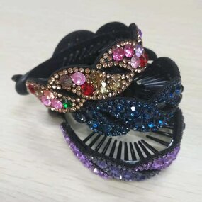 Hair Clip Factory - OEM Custom Acetate Barrette & Crystal