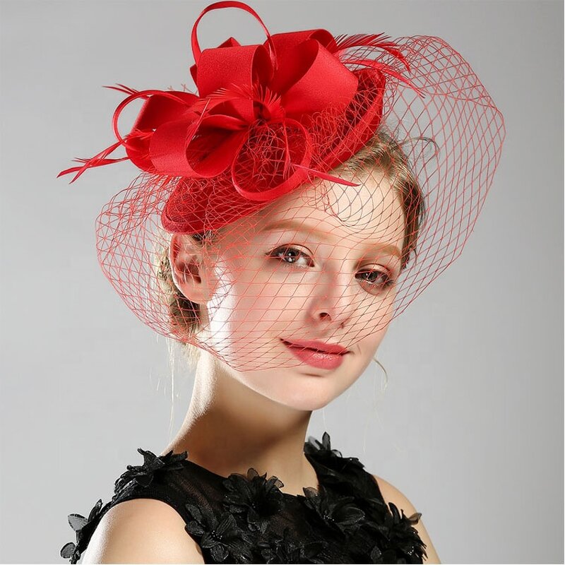 Fascinator Factory - Bulk Custom Black Feather & Party Hat