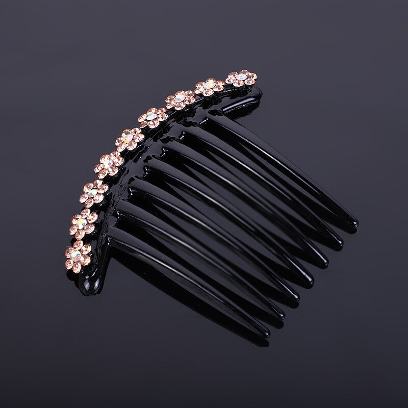 Hairpin Manufacturer - OEM Custom Rhinestone & Seven-tooth Comb
