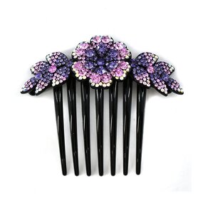 Hair Comb Manufacturer - Custom Seven Tooth Hair Pin & Rhinestone