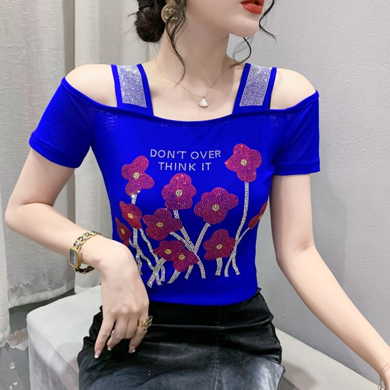 Off Shoulder T-shirt Manufacturer - Bulk Custom Slim Fit & Mesh
