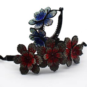 Banana Clip Manufacturer - OEM Custom Lifelike Flower & Twist Design