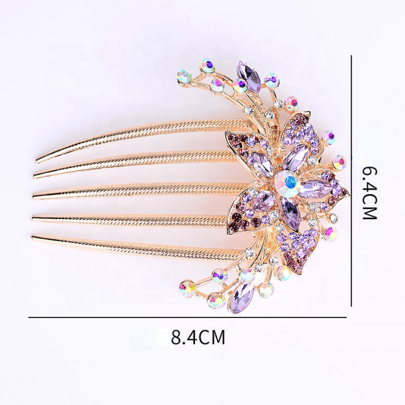 Hair Clip Factory - Bulk Custom Alloy & Five-tooth Comb