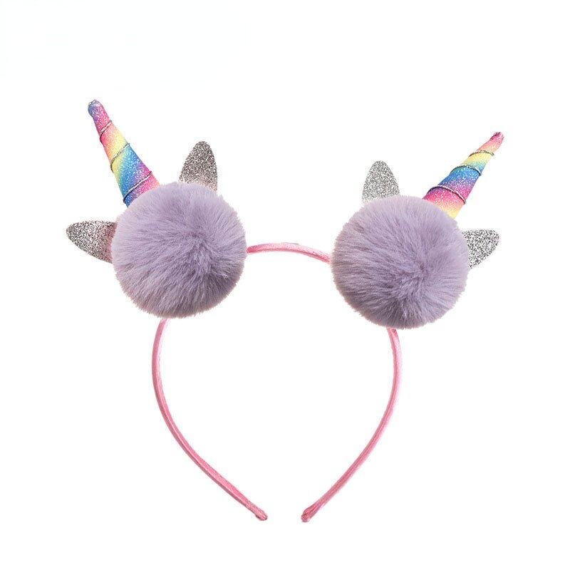 Headband Manufacturer - OEM Custom Pom Pom Ball & Unicorn Design