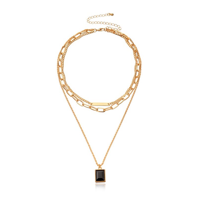 Necklace Manufacturer - OEM Custom Gold Plated & Gemstone Pendant