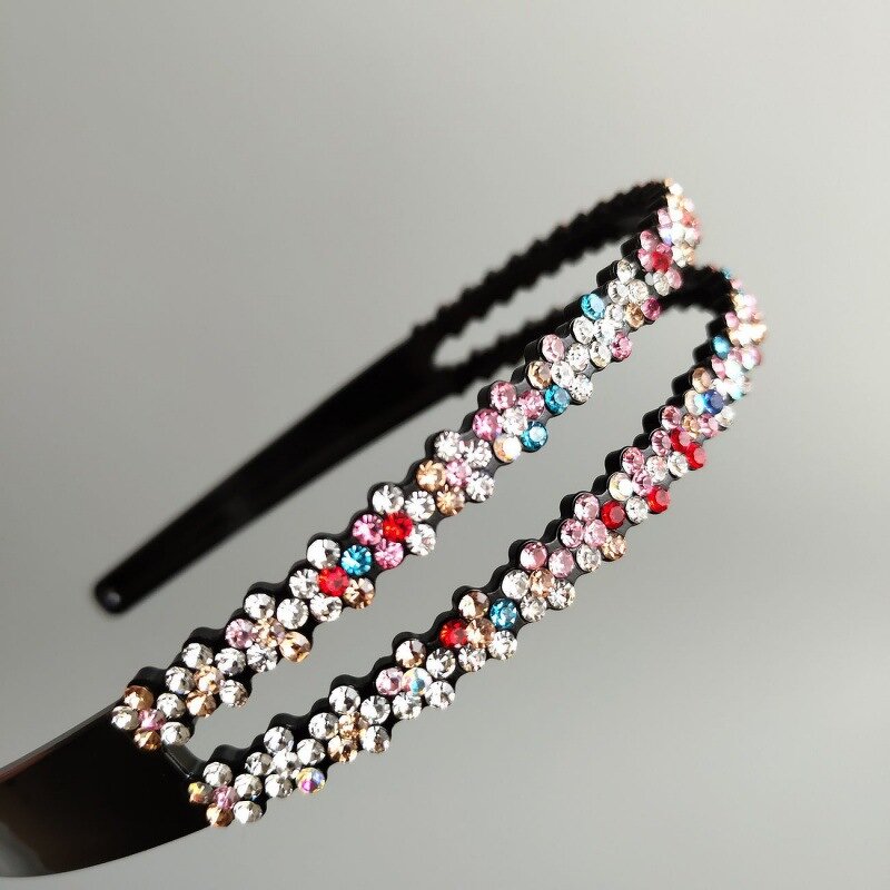 Headband Manufacturer - OEM Custom Rhinestone Flower & Water Ripple