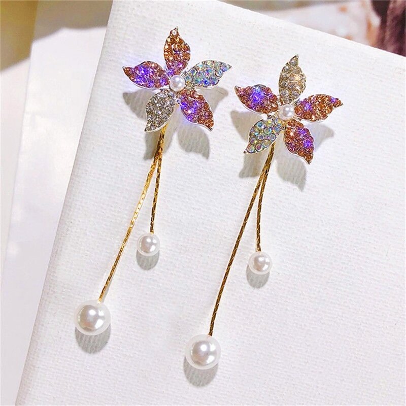 Stud Earrings Manufacturer - OEM Custom S925 & Crystal Tassel