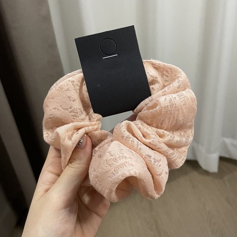 Hair Scrunchy Manufacturer - OEM Custom Lace Flower & Hair Rope