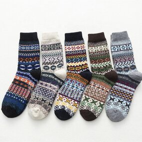 Men Socks Manufacturer - OEM Custom Knitted & Wool Polyester