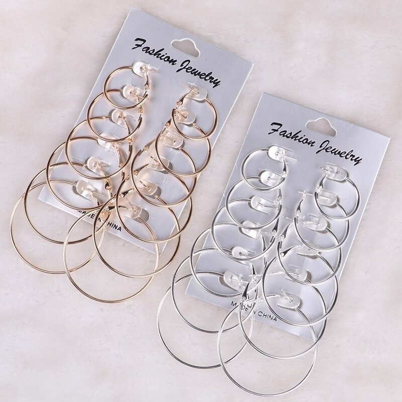 Hoop Earrings Manufacturer - OEM Custom Stainless Steel & Size Set
