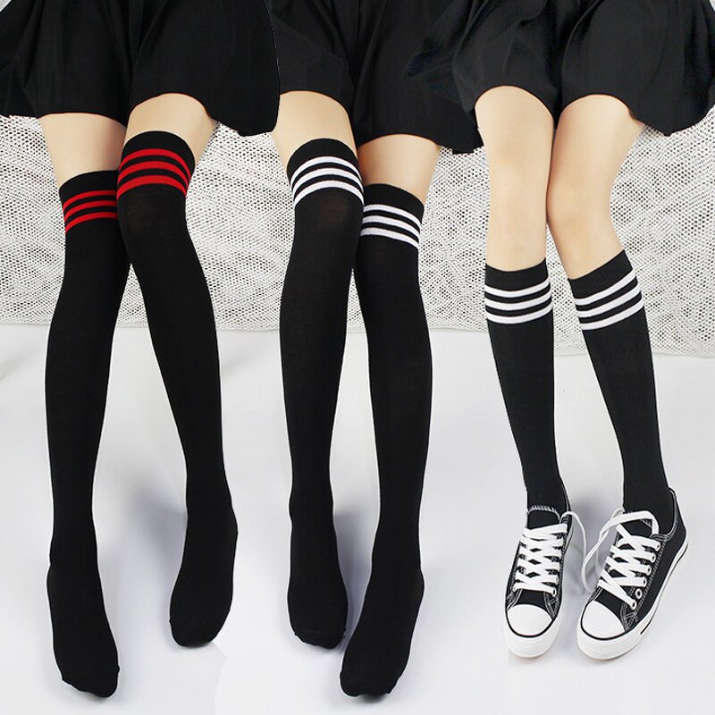 Over Knee Socks Factory - OEM Custom Striped & Spring Autumn