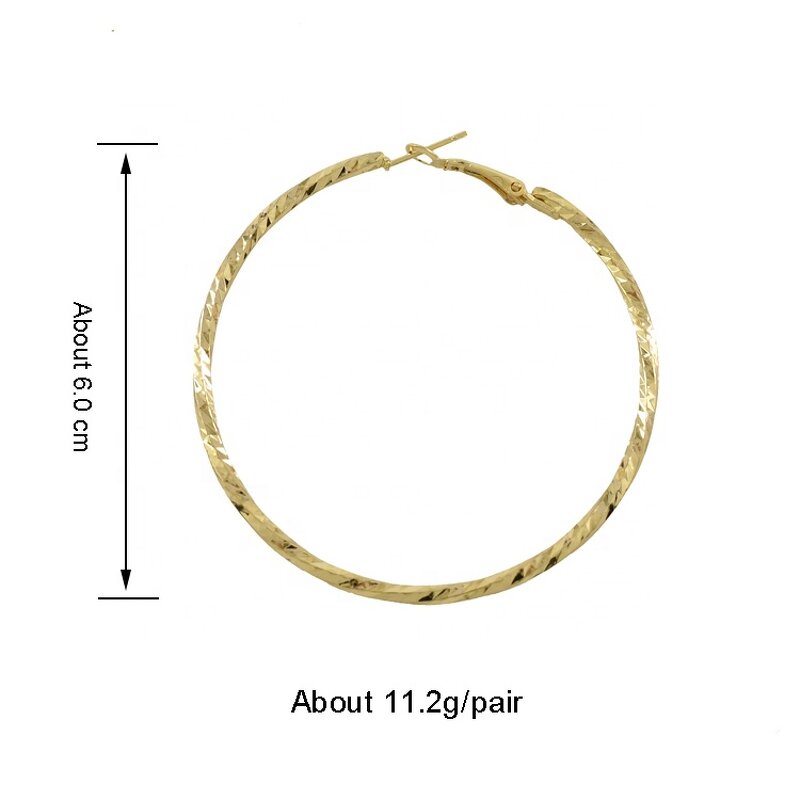 Hoop Earrings Factory - Bulk Custom Gold Plated & Oversize Design