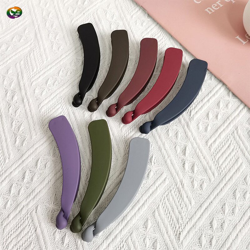 Ponytail Clip Factory - Bulk Custom Matte Solid Color & Banana Clip