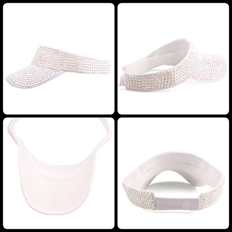 Sunhat Manufacturer - OEM Custom Full Rhinestone & Visor Cap